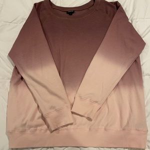 Torrid Ombré Crewneck Sweatshirt